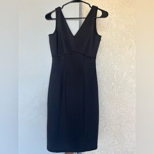 Elegant Black Sleeveless Dress
